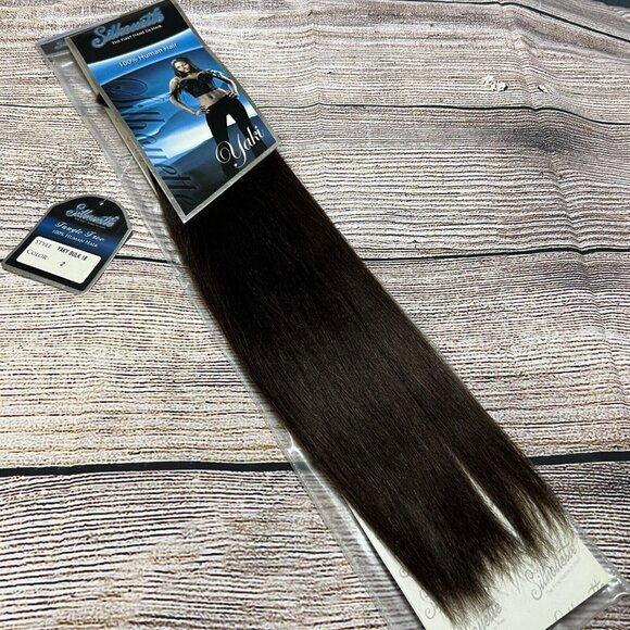 #2 Darkest Brown 18” 100% Human Hair Straight Yaki Bulk Micro Braid Braiding Hai - Picture 4 of 4